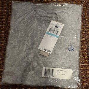 Calvin Klein Jeans Light Gray Kids Tee